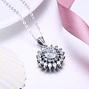 925 Sterling Silver Pendant Necklaces NJEW-BB30206-5