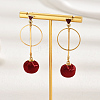 Classic Fashionable Tassel Stud Earrings for Women PK7372-1