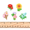 25Pcs 5 Styles Opaque Resin Cabochons RESI-FS0001-97-5