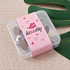 16sets 4 Styles Iron Button Pins for Jeans PALLOY-KS0001-07-12