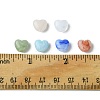 60Pcs 6 Colors Opaque Acrylic Beads MACR-FS0001-69-5