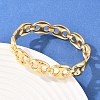 304 Stainless Steel Bangles for Women BJEW-Z155-02G-1