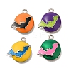 Alloy Enamel Pendants FIND-C065-05P-1