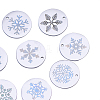 9 Pcs Christmas 304 Stainless Steel Pendants STAS-CJ0001-147-4