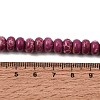 Synthetic Imperial Jasper Dyed Beads Strands G-D077-E01-01C-10