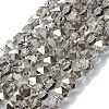 Electroplate Glass Beads X-EGLA-L018-B-AB03-1