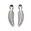Tibetan Style Alloy Pendants TIBEP-S319-075AS-RS-1