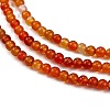 Natural Red Agate Beads Strands G-M438-A10-02-3