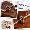 4Pcs 2 Colors Alloy S-Hook Clasps FIND-CP0003-48-5