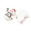 Christmas Opaque Resin Cabochons CRES-Z015-01E-2
