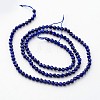 Natural Lapis Lazuli Beads Strands X-G-K127-03F-3mm-2