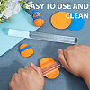 2Pcs Acrylic Rolling Pin AJEW-SP0002-50-4