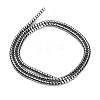 Electroplate Glass Beads Strands GL-CBAA615-01-3
