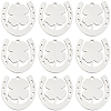 20Pcs 201 Stainless Steel Pendants STAS-SC0009-18-1