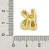 Rack Plating Brass Clear Cubic Zirconia Pendants KK-S378-01G-K-3