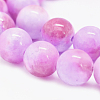 Natural Persian Jade Beads Strands X-G-D434-8mm-19-2