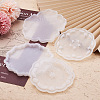 Boutigem 6Pcs 6 Style Silicone Flower Cup Mat Molds Sets DIY-BG0001-21-5