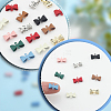 40Pcs 4 Colors Alloy Links Connector Charms FIND-SP0002-48-6