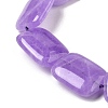 Natural Dyed Malaysia Jade Beads Strands G-B137-B02-01B-4