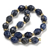 Natural Sodalite Beads Strands G-N342-57-3