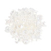 Ocean Theme AB Color Plated Transparent Acrylic Beads TACR-T028-69D-1