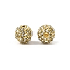 Alloy Rhinestone Beads RB-A034-12mm-A01G-3