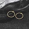 Brass Ball Captive Bead Nose Ring AJEW-G075-01G-02-1