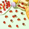 30Pcs 3 Styles Transparent Acrylic Pendants OACR-YW0003-48-2