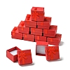 12Pcs Valentines Day Presents Packages Cardboard Ring Boxes CBOX-YW0001-04A-1