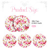 8Pcs PU Leather Cup Mats AJEW-MB0001-12-4