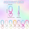 14Pcs 7 Colors Alloy Swivel Clasps FIND-CJZ0001-012-2