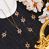 30Pcs Alloy Rhinestone Pendant FIND-SC0011-05-4