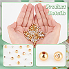   160Pcs 2 Colors Rack Plating Brass Beads KK-PH0006-42B-4