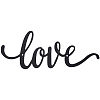Iron Art Word Love Wall Ornaments HJEW-WH20004-18EB-7