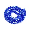 Electroplate Glass Beads Strands EGLA-A044-T8mm-L31-3