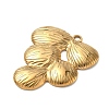 304 Stainless Steel Pendants STAS-C168-02B-G-2