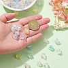 300Pcs 6 Colors Transparent Acrylic Beads TACR-CJ0001-65-4