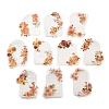 Window & Flower Paper Stickers Set DIY-G120-02F-2