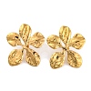 304 Stainless Steel Stud Earrings for Women LS-EJEW-Z057-02G-1