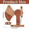 Cowhide Waist-belt Axe Sheath AJEW-WH20128-063-2