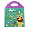 Plastic Reusable Stickers Book for Kids STIC-P013-2