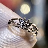 Butterfly Hollow Out Alloy Finger Rings FS-WG9DE85-04-3