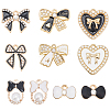 20Pcs 10 Styles Alloy Enamel Pendants ENAM-SC0006-09-6