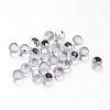 Faceted Round Glass Cabochons GGLA-L008B-22-2