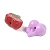 Opaque Acrylic Beads SACR-B008-01B-2