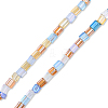 Transparent Glass Beads Strands GLAA-N047-02-3