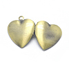 Brass Locket Pendants KK-F717-43AB-NR-4