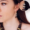 150Pcs 15 Styles Tibetan Style Alloy Flower Bead Caps FIND-YW0007-29-6