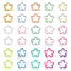 55Pcs 11 Colors Opaque Acrylic Pendants MACR-TA0002-46-3