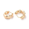 Rack Plating Brass Hoop Earrings EJEW-S241-19G-2